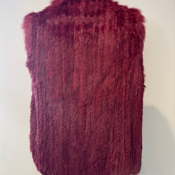 Joie Rabbit Fur Vest Sz Small - Picture 4 of 9